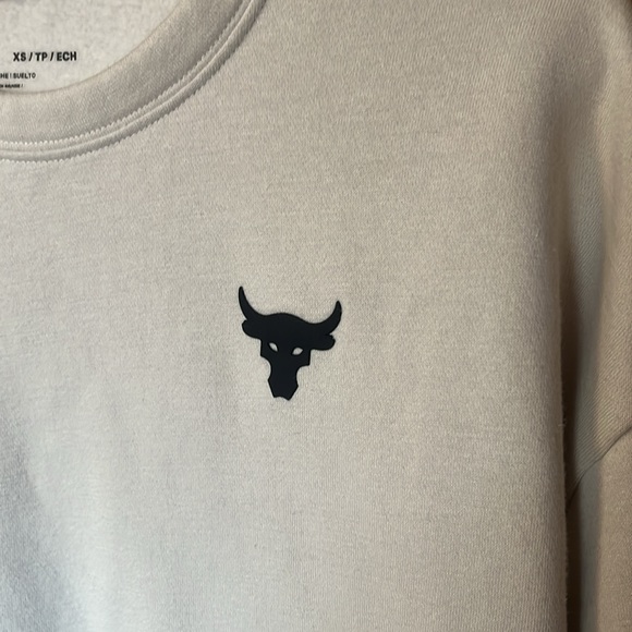 Project Rock Under Armour Fleece Lined Crewneck Sweatshirt - Picture 4 of 10